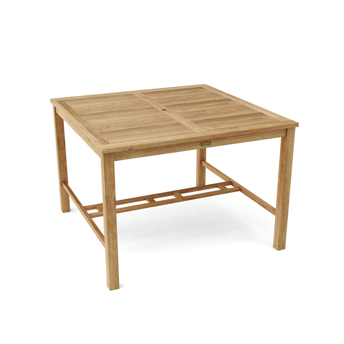 Anderson Teak Windsor 59″ Square Bar Table