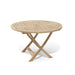 Anderson Teak Bahama 47″ Round Folding Dining Table