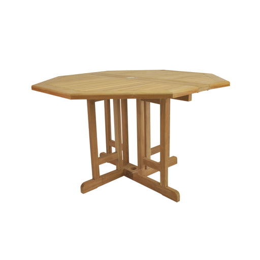 Anderson Teak Butterfly 47″ Octagonal Folding Dining Table