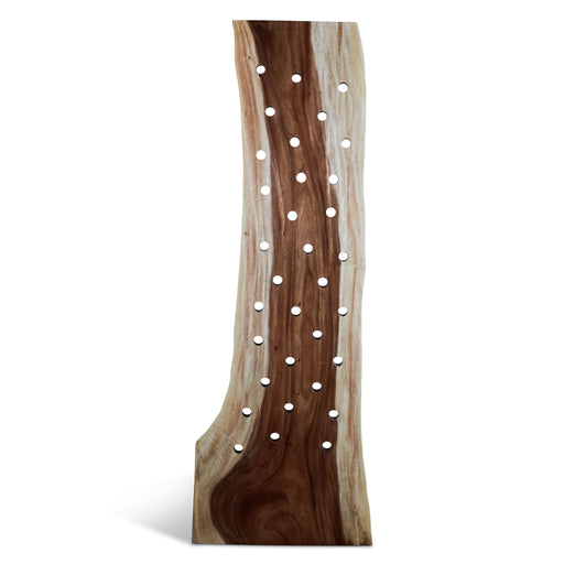 Urbia Naturals Leaning Chamcha Wood Wine Rack