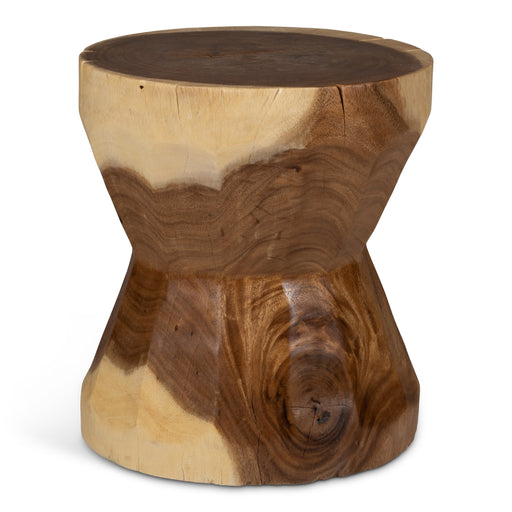 Urbia Modern Brown Patcharee Accent Stool TN-SPCR433