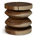 Urbia Modern Brown Asnee Accent Stool TN-SPCR435