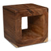 Urbia Modern Brown Tayida Accent Stool TN-SPCR438