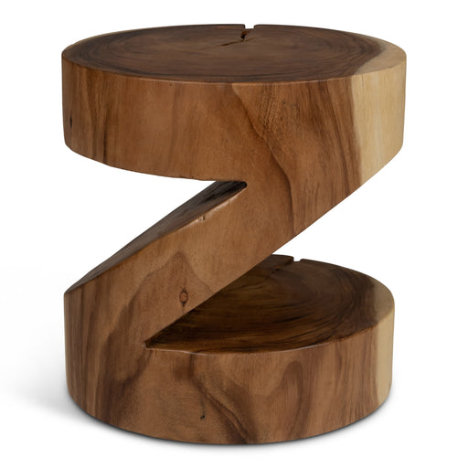 Urbia Modern Brown Anchali Accent Stool TN-SPCR440