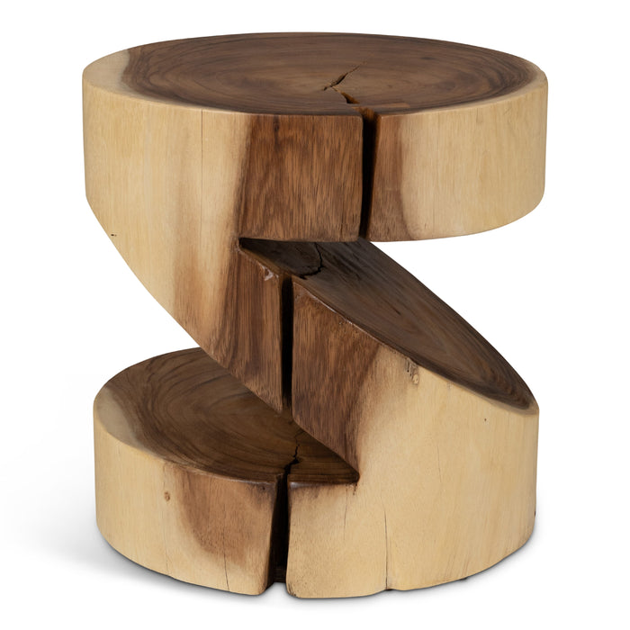 Urbia Modern Brown Anchali Accent Stool TN-SPCR440