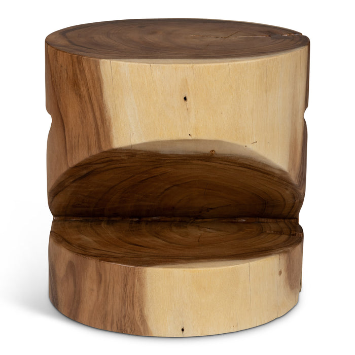 Urbia Modern Brown Anchali Accent Stool TN-SPCR440