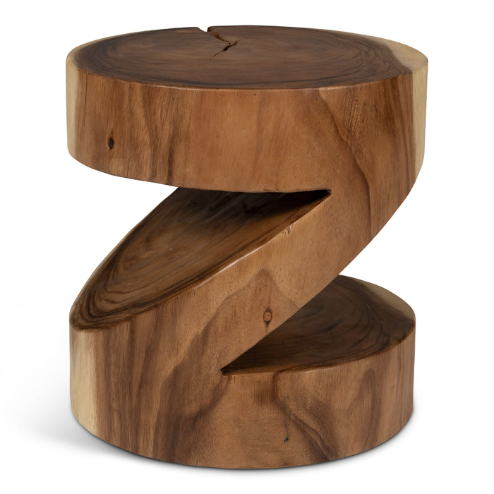 Urbia Modern Brown Anchali Accent Stool TN-SPCR440