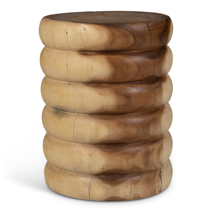 Urbia Naturals Solid Wood Chaiya Tall Accent Stool