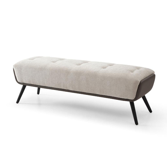 Whiteline Modern Teddy Dining Bench