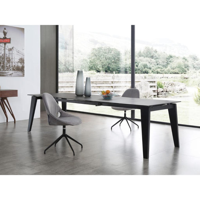 Whiteline Modern Theo Extendable Dining Table