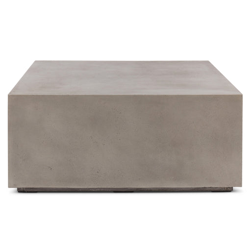 Urbia Modern Bloc Square Concrete Coffee Table