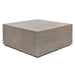 Urbia Modern Bloc Square Concrete Coffee Table