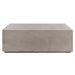 Urbia Modern Block Rectangular Concrete Coffee Table