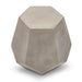 Urbia Modern Grey Faceted Accent Stool VGS-FACET-STOOL