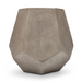 Urbia Modern Grey Faceted Accent Stool VGS-FACET-STOOL