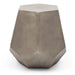 Urbia Modern Grey Faceted Accent Stool VGS-FACET-STOOL