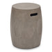 Urbia Modern Grey Genevieve Stool VGS-GEN-STOOL