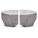 Urbia Mixx Geode Unique Shaped Concrete Coffee Table Dark Grey