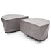 Urbia Mixx Geode Unique Shaped Concrete Coffee Table Dark Grey