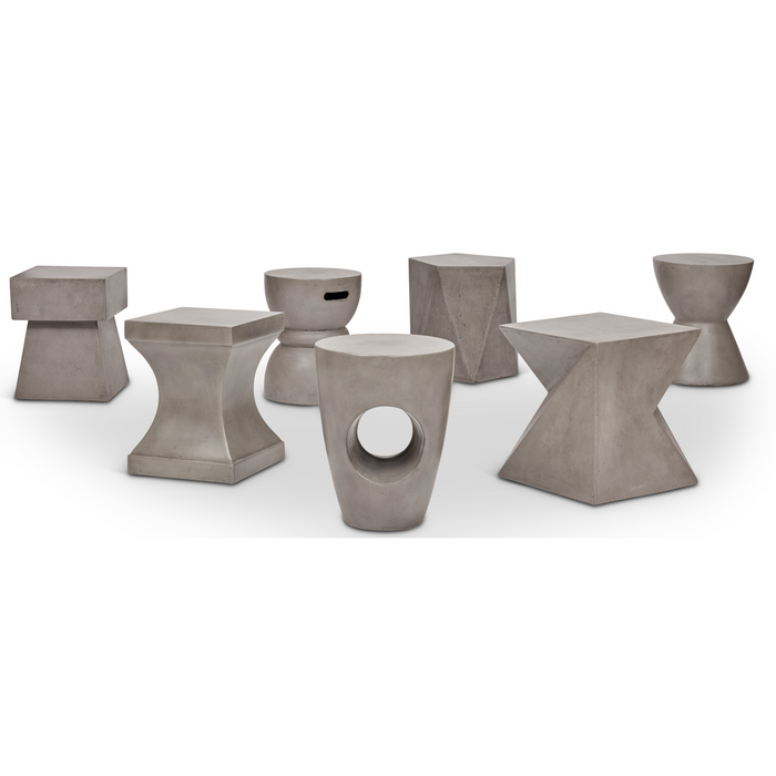 Urbia Modern Grey Hayden Stool VGS-HAY-STOOL