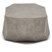 Urbia Mixx Kristal Unique Shaped Concrete Coffee Table Dark Grey