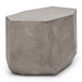 Urbia Mixx Kristal Unique Concrete End Table Dark Grey