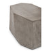 Urbia Mixx Kristal Unique Concrete End Table Dark Grey