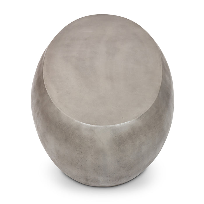 Urbia Unique Concrete Pebble Coffee Table Dark Grey