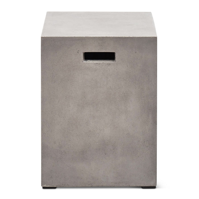 Urbia Modern Concrete Una Accent Stool