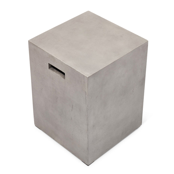 Urbia Modern Concrete Una Accent Stool