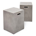 Urbia Modern Concrete Una Accent Stool