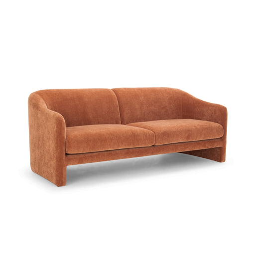 Urbia Modern Metro Aksel Chenille Fabric Upholstered Sofa