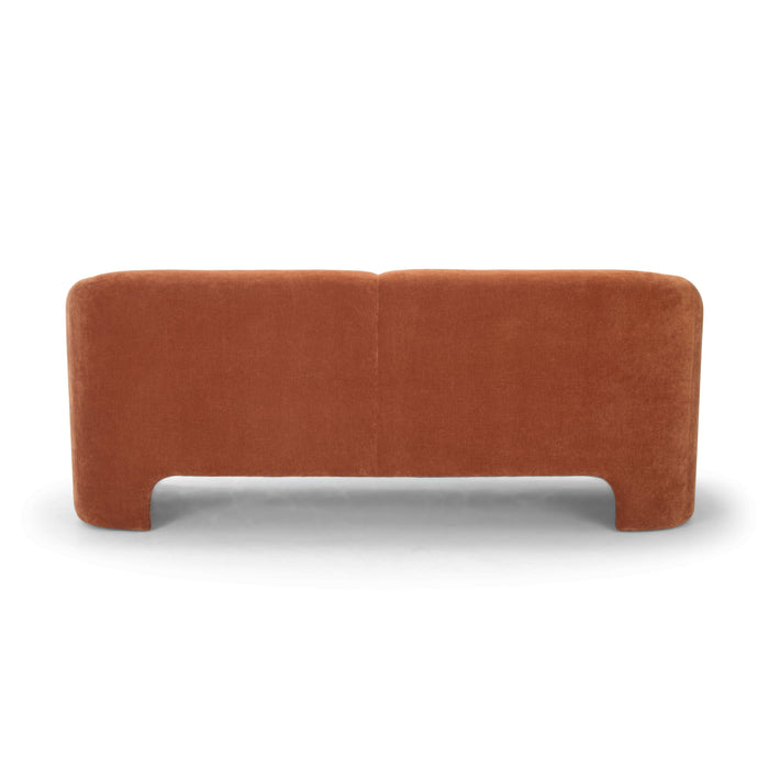 Urbia Modern Metro Aksel Chenille Fabric Upholstered Sofa