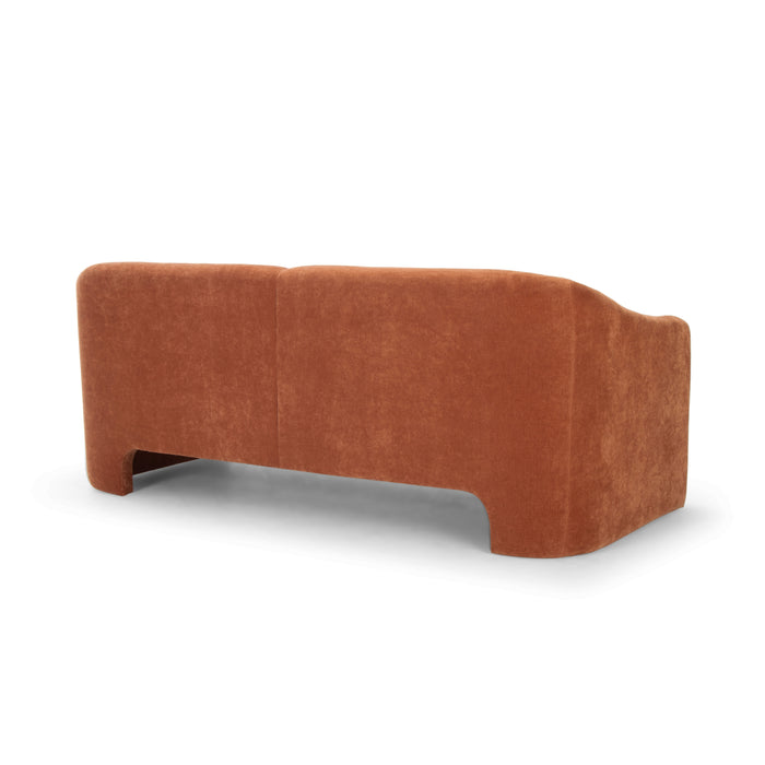 Urbia Modern Metro Aksel Chenille Fabric Upholstered Sofa