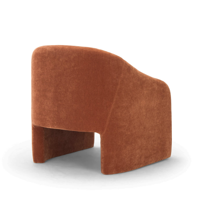 Urbia Modern Rust Aksel Accent Chair VSD-AKSEL-C-RUST