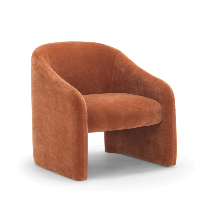 Urbia Modern Rust Aksel Accent Chair VSD-AKSEL-C-RUST