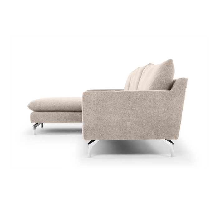 Urbia Modern Grey Anderson Chaise Sectional VSD-AND-LAF-BG