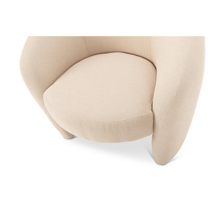 Urbia Modern Beige Blythe Accent Chair