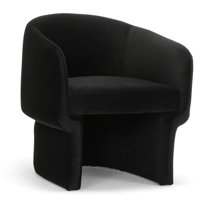 Urbia Modern Upholsetered Barrel Jessie Accent Chair