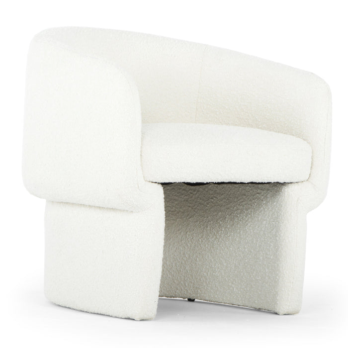 Urbia Modern Upholsetered Barrel Jessie Accent Chair