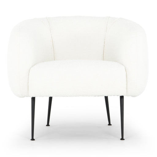 Urbia Modern Metal Legs Sepli Accent Chair