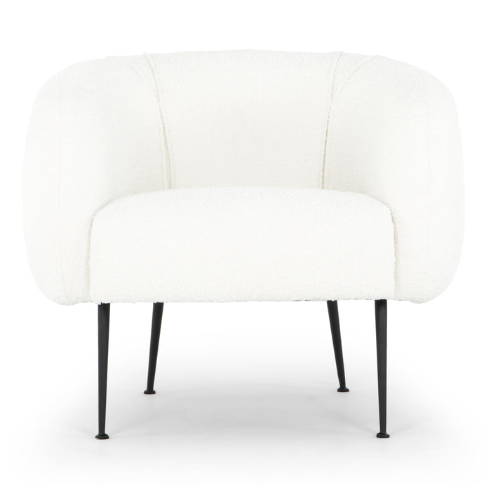 Urbia Modern Metal Legs Sepli Accent Chair