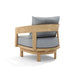 Anderson Teak Accent Chair Anderson Teak Toscana Outdoor Wood Swivel Lounge Chair