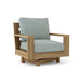 Anderson Teak Accent Chair Mist Anderson Teak Madera Outdoor Wood Swivel Armchair