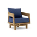 Anderson Teak Accent Chair Navy Anderson Teak Toscana Outdoor Wood Swivel Lounge Chair