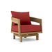 Anderson Teak Accent Chair Pomegranate Anderson Teak Toscana Outdoor Wood Swivel Lounge Chair