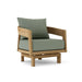 Anderson Teak Accent Chair Sage Anderson Teak Toscana Outdoor Wood Swivel Lounge Chair