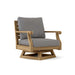 Anderson Teak Accent Chair Slate Anderson Teak Riviera Outdoor Wood Swivel Armchair