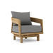 Anderson Teak Accent Chair Slate Anderson Teak Toscana Outdoor Wood Swivel Lounge Chair