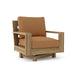 Anderson Teak Accent Chair Teak Anderson Teak Madera Outdoor Wood Swivel Armchair